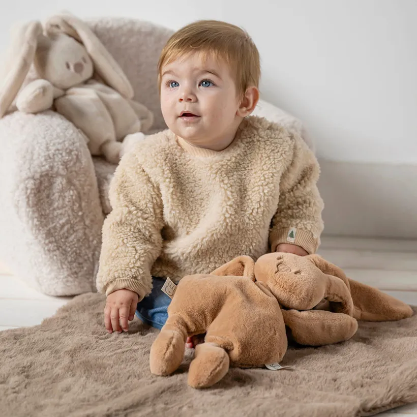 Knuffel Konijn 30 cm Warm Beige