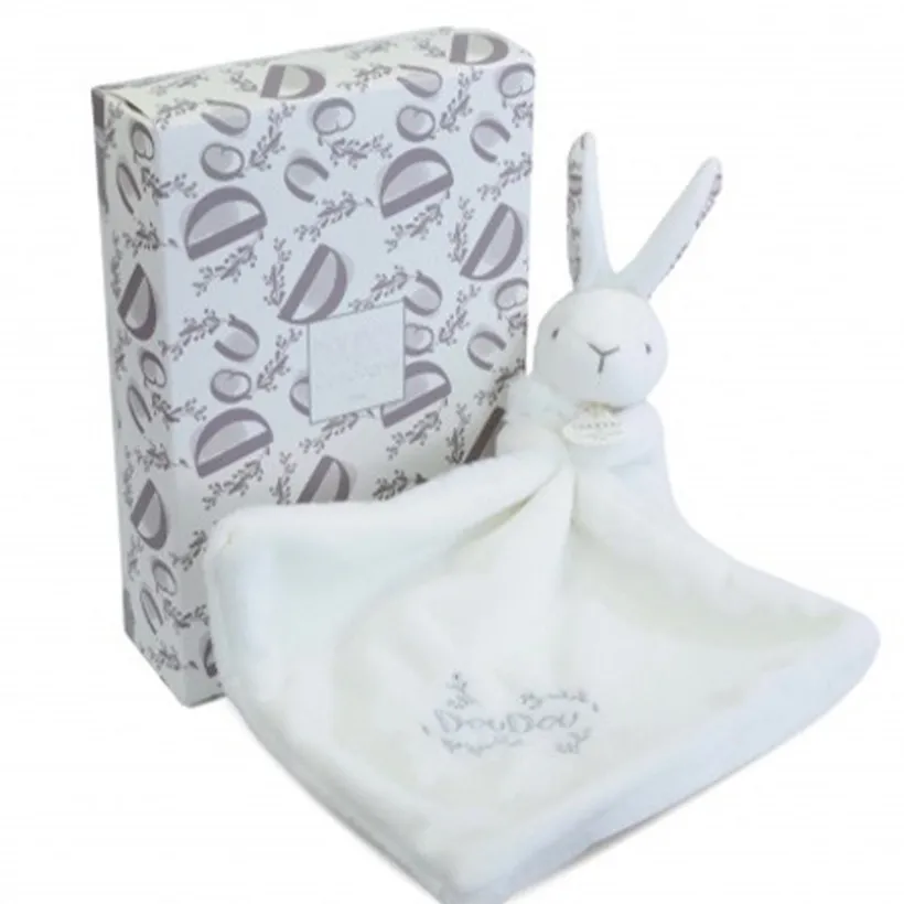 Knuffel Konijndoekje 10cm Wit