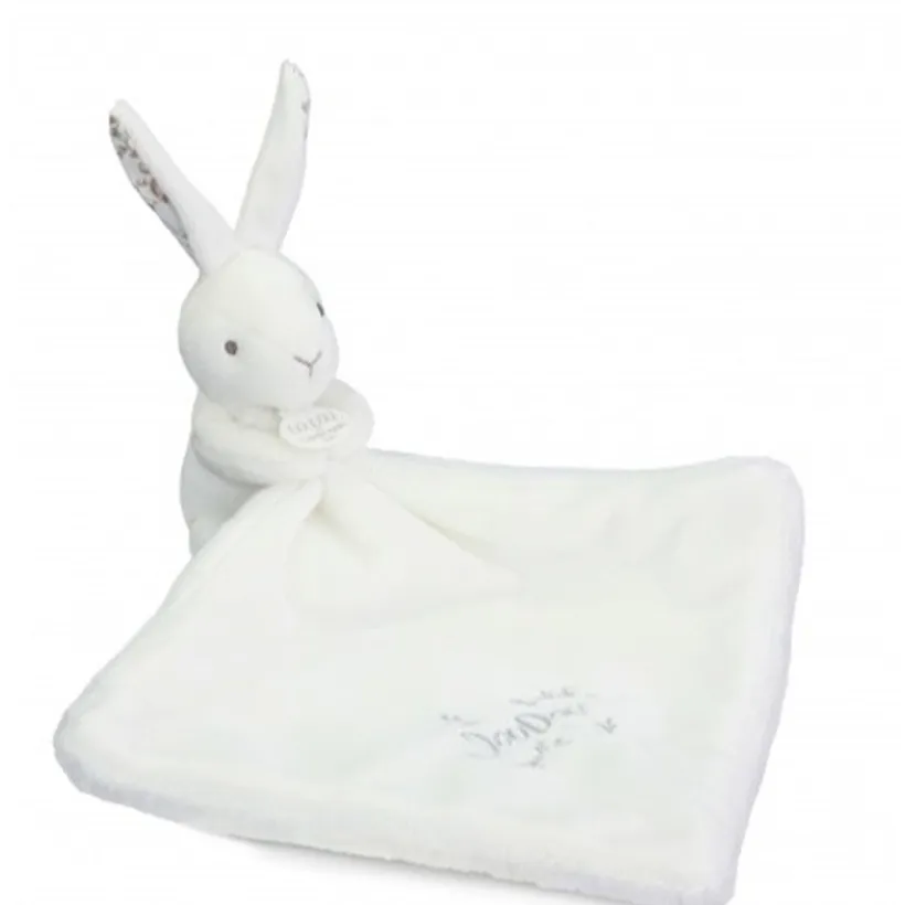 Knuffel Konijndoekje 10cm Wit
