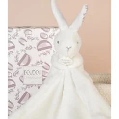 Knuffel Konijndoekje 10cm Wit