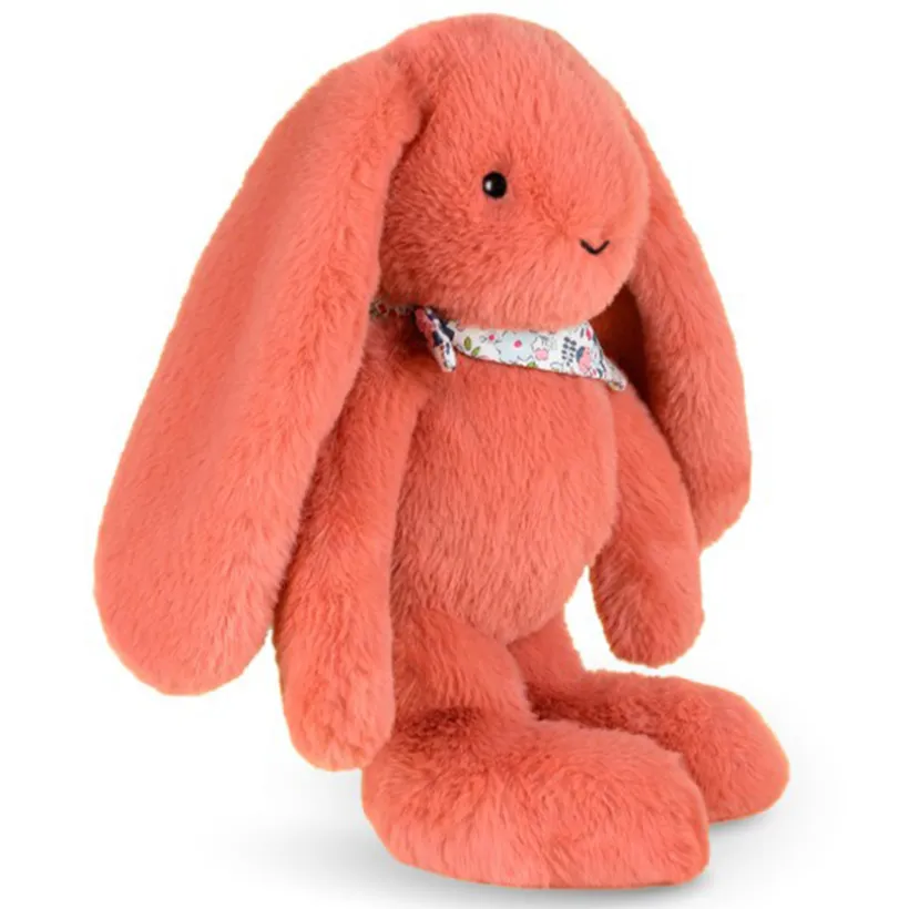 Knuffel Konijn Fleurette 35cm Terracotta
