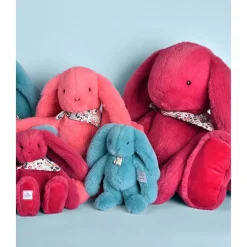 Knuffel Konijn Fleurette 35cm Turquoise