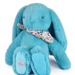 Knuffel Konijn Fleurette 35cm Turquoise