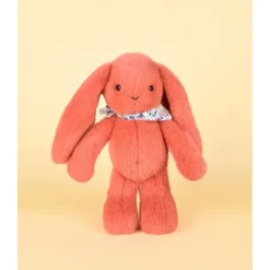 Knuffel Konijn Fleurette 25cm Terracotta