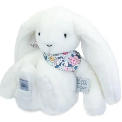 Knuffel Konijn Fleurette 25cm Wit