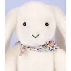Knuffel Konijn Fleurette 25cm Wit