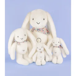 Knuffel Konijn Fleurette 25cm Wit