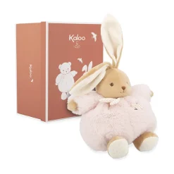 Knuffelkonijn Patapouf roze 25 cm geboortecadeau