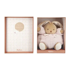 Knuffelkonijn Patapouf roze 25 cm geboortecadeau