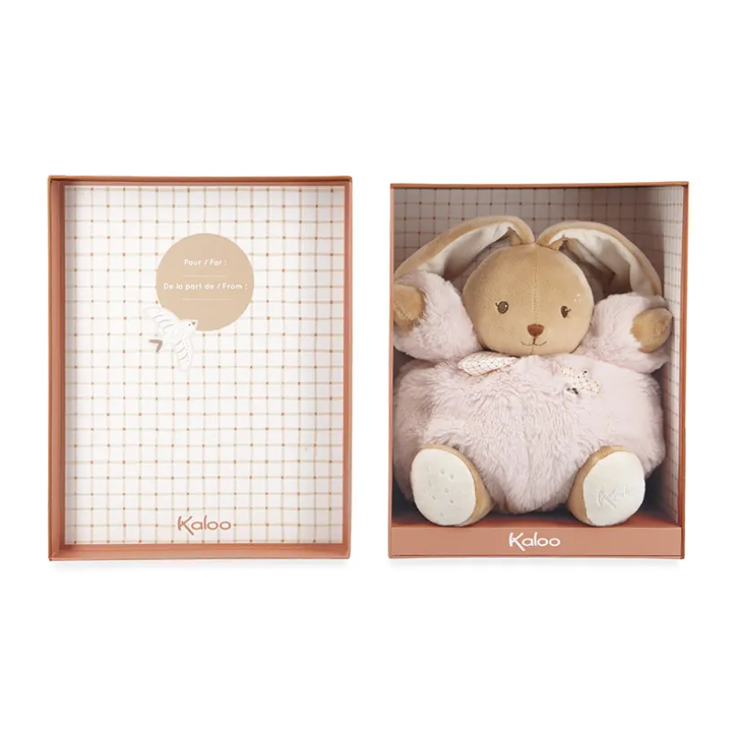 Knuffelkonijn Patapouf roze 25 cm geboortecadeau