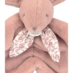 Knuffelkonijntje plat 29cm Poederroze