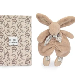 Knuffelkonijntje plat 29cm Zandbeige