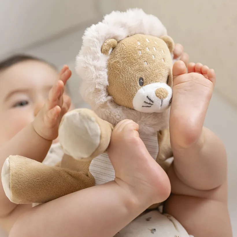 Knuffel Leeuw Ernest - Beige - 32 cm