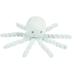 Knuffel met korte haren Octopus Pastelblauw
