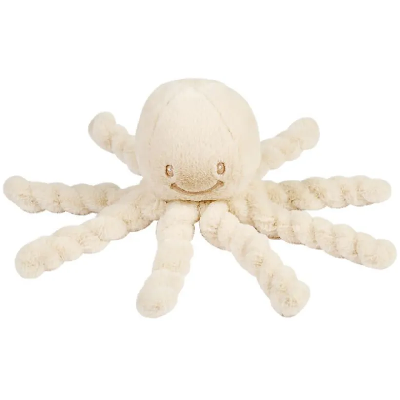 Knuffel met korte haren Octopus Zand