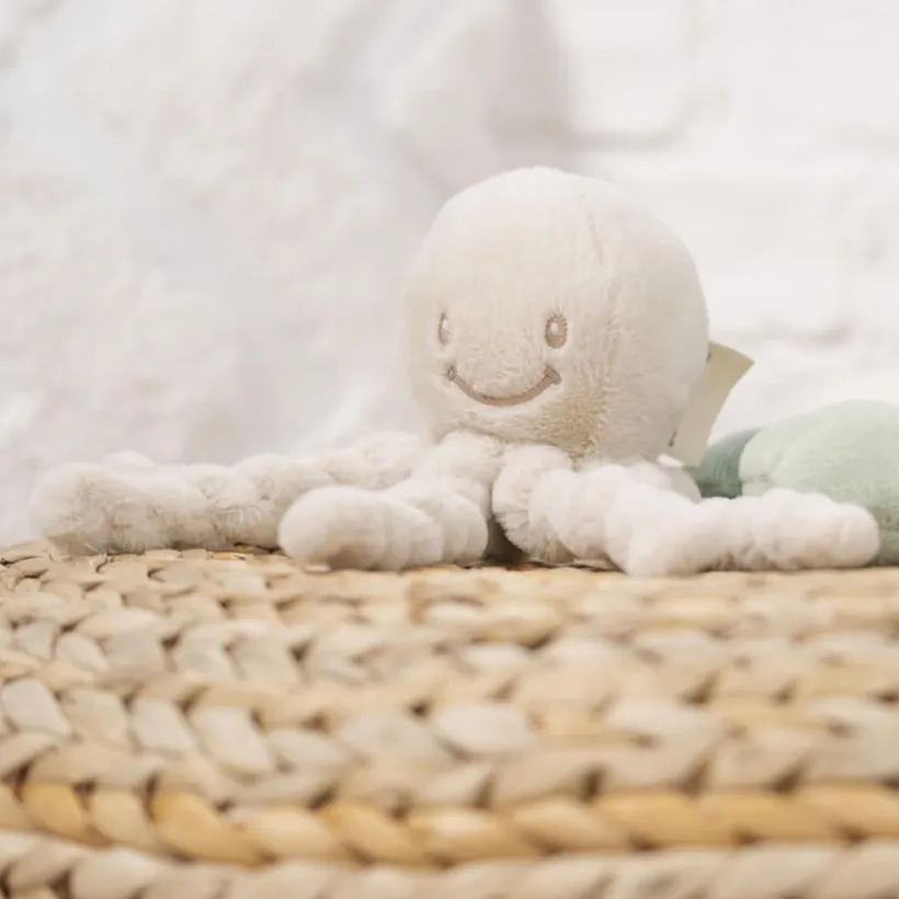 Knuffel met korte haren Octopus Zand
