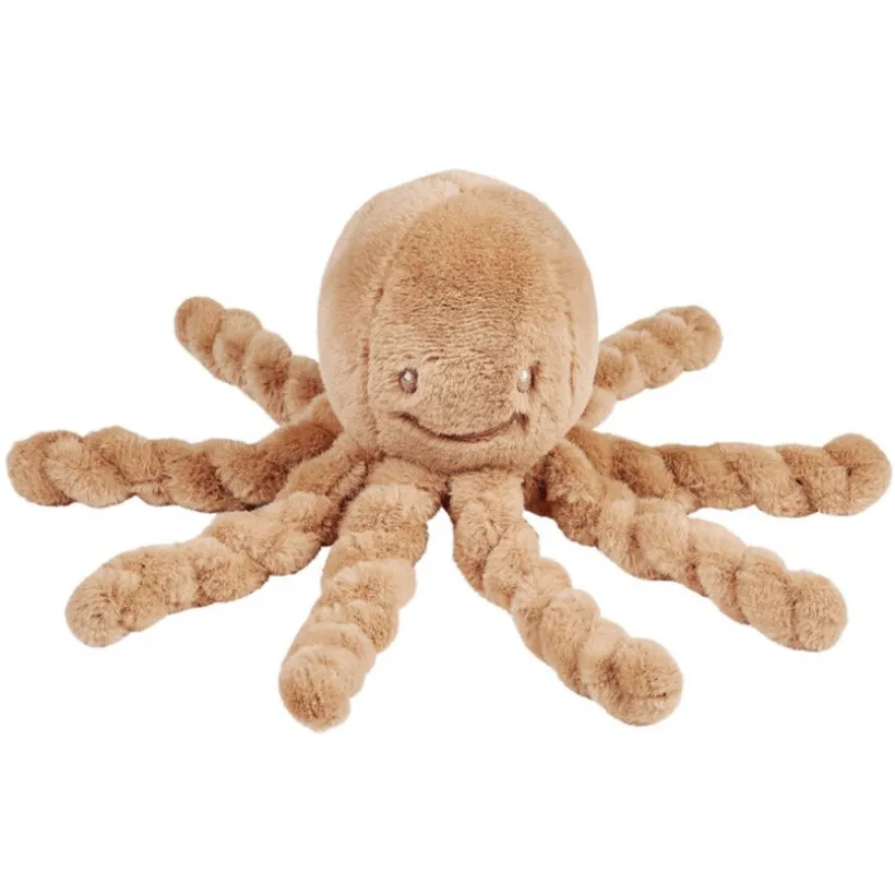Knuffel met korte haren Octopus Beige Amber