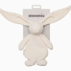 Knuffel Mini Bunny met sensorische korreltjes Ecru