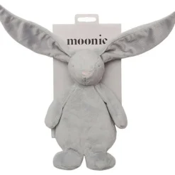 Knuffel Mini Bunny met sensorische korreltjes Grijs