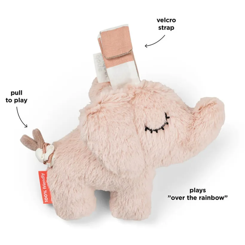 Knuffel muzikaal Elphee Rose