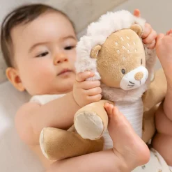 Knuffel muzikaal Lion Ernest 27cm