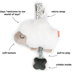 Knuffel muzikaal Sheepy Sand