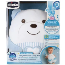 Knuffel nachtlampje Tendre Ourson Blauw