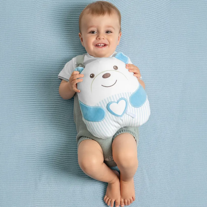 Knuffel nachtlampje Tendre Ourson Blauw