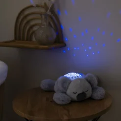 Knuffel nachtlamp projector Koala Grijs