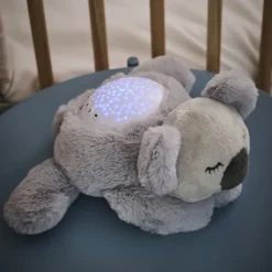 Knuffel nachtlamp projector Koala Grijs