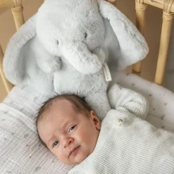 Knuffel Olifant 30 cm Lindegroen