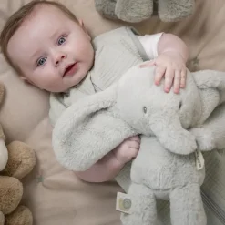 Knuffel Olifant 30 cm Lindegroen