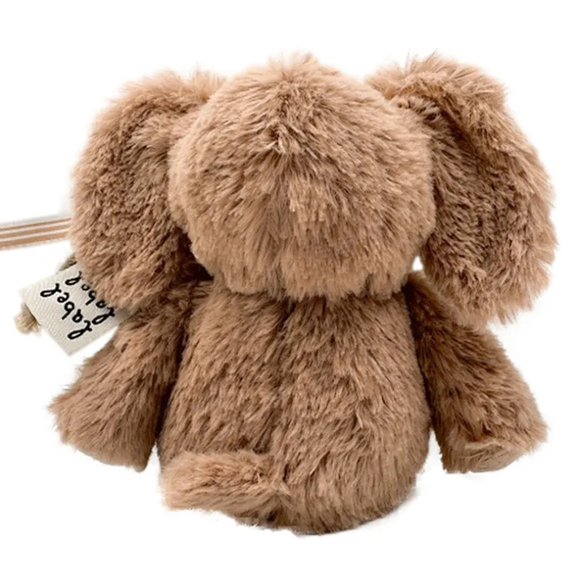 Knuffel Olifant Elly Nougat Maat L