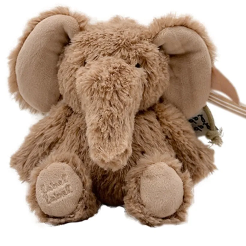 Knuffel Olifant Elly Nougat Maat L