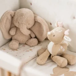 Knuffel olifant - Fanfan - Zand - 30 cm