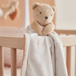 Knuffel - TROOSTDOEKJE - Kendi - Marron/Beige