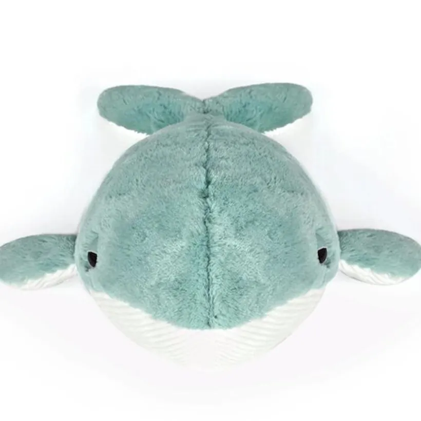 Knuffel Walvis ultra zacht - Blauw/wit 52 cm