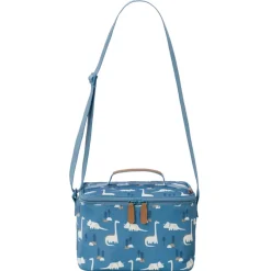 Koeltas lunchbag Large Dino Blauw