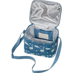 Koeltas lunchbag Large Dino Blauw
