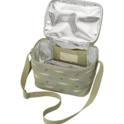 Koeltas lunchbag Large Krokodil Olijf
