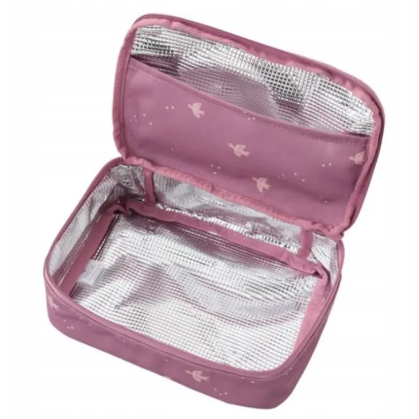 Koeltas lunchbag Zwaluw Roze