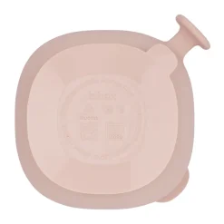 kom met zuignap en deksel Blush