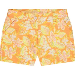 Korte bloemenprint shorts meisjes