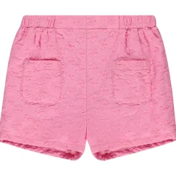 Korte broek met bloemen borduursel voor meisjes
