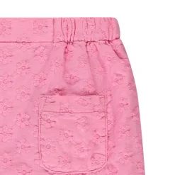 Korte broek met bloemen borduursel voor meisjes