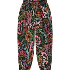 Korte broek met bloemenprint meisjes