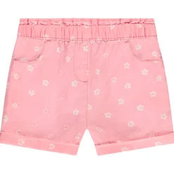Korte broek met hibiscus bloemen voor meisjes