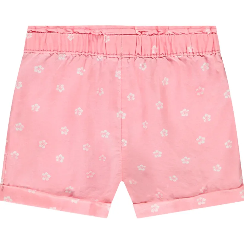 Korte broek met hibiscus bloemen voor meisjes