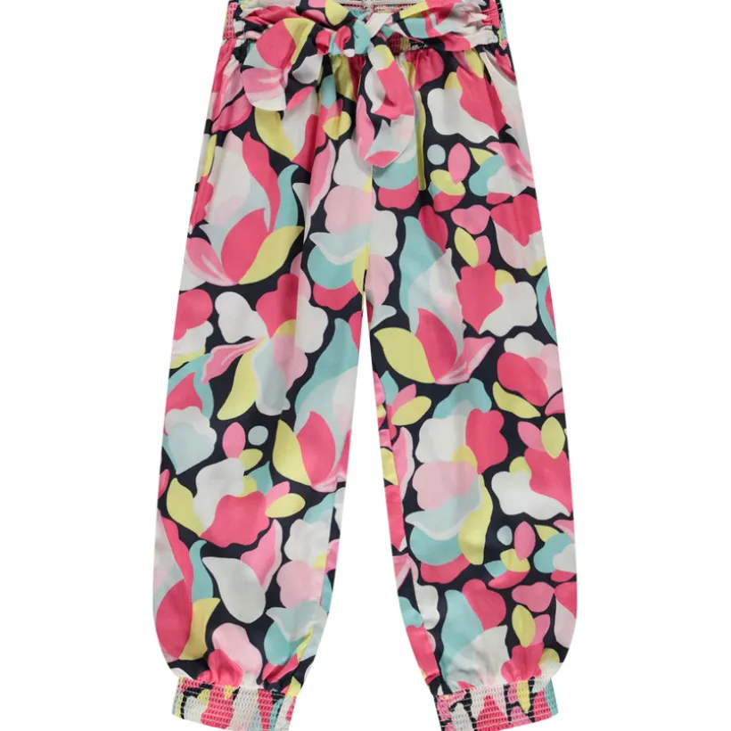 Korte broek vloeibaar te knopen fantasieprint meisjes