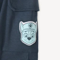 Korte cargo-badge broek van Chase uit Paw Patrol jongens